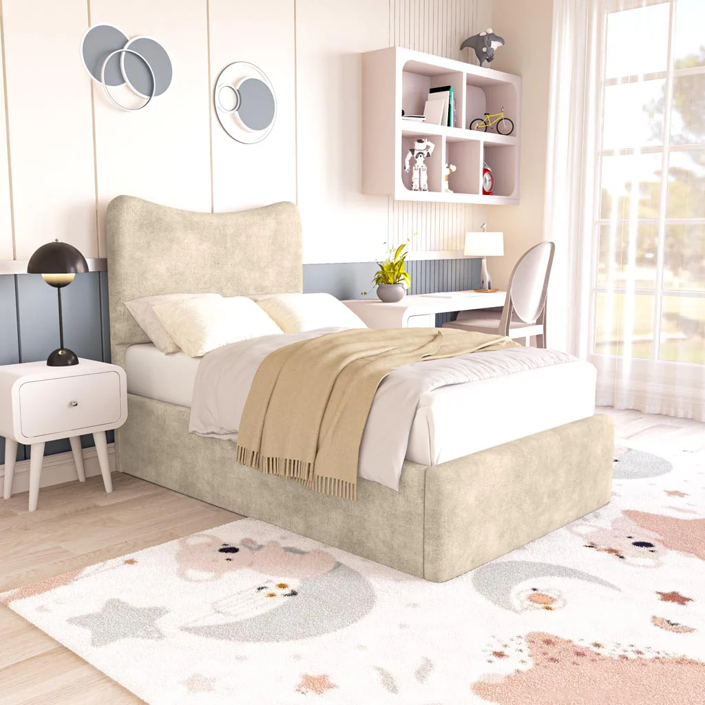 Cairo Kids Upholstered Ottoman Bed - Image 4