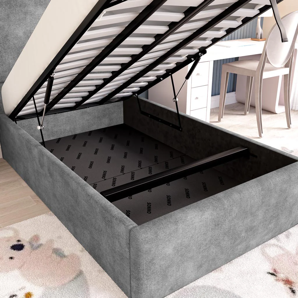 Cairo Kids Upholstered Ottoman Bed - Image 7