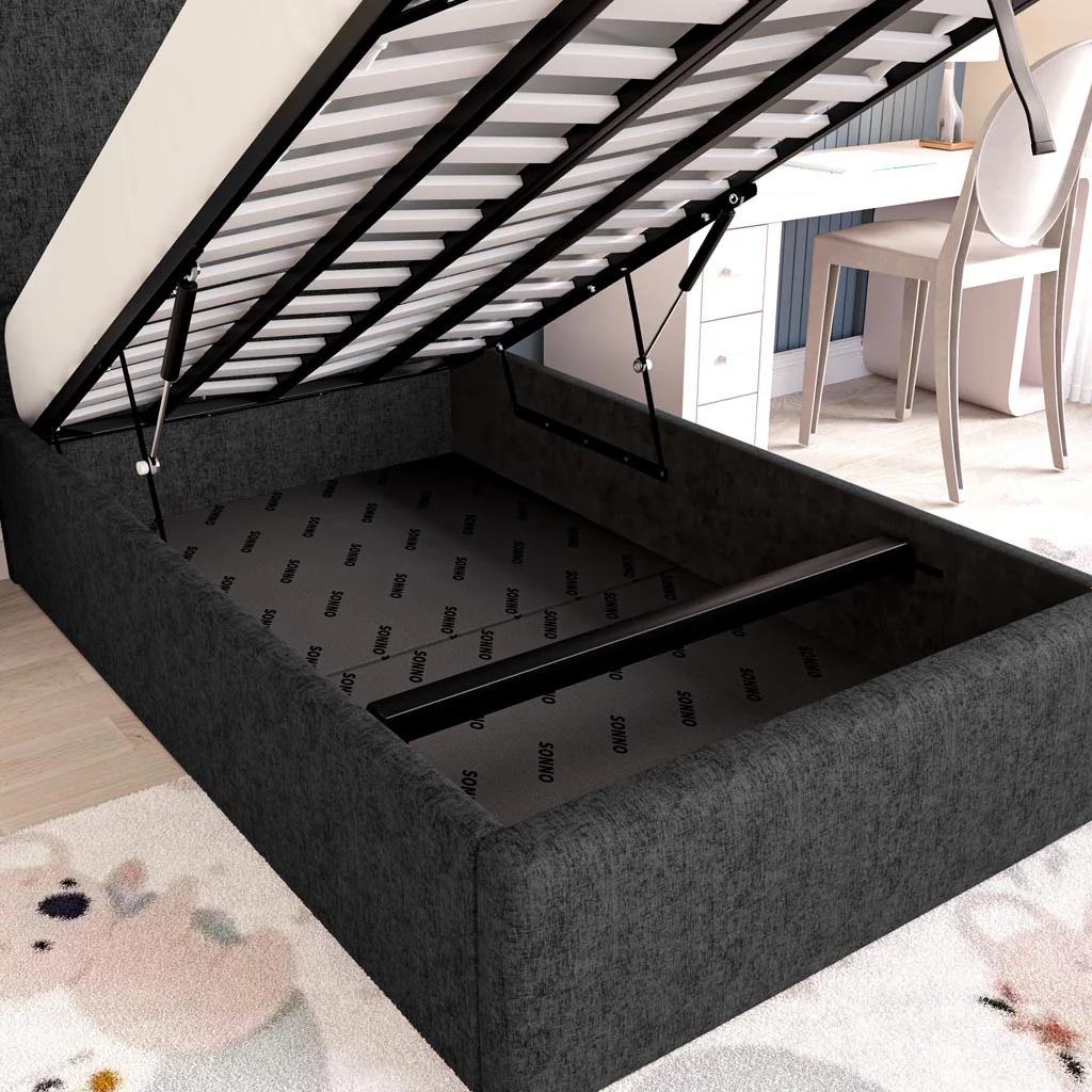 Cairo Kids Upholstered Ottoman Bed - Image 7