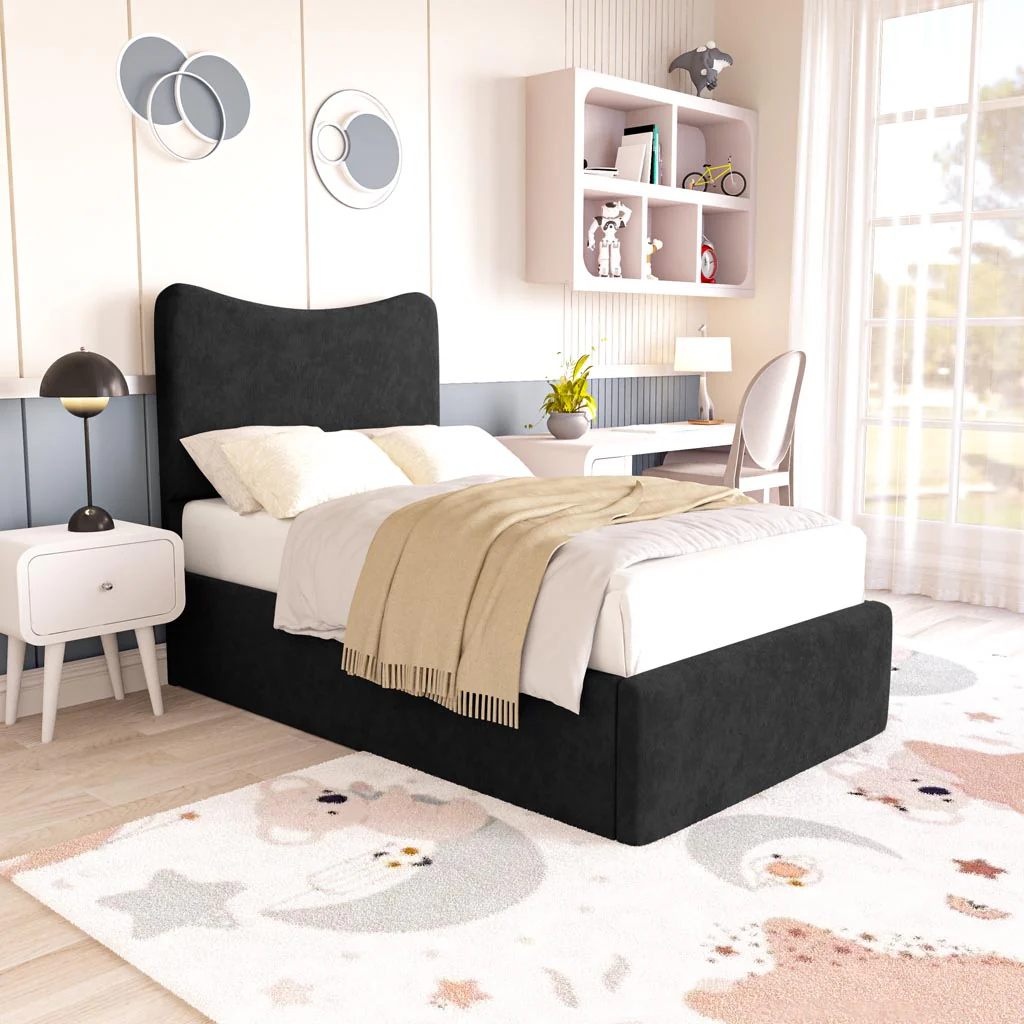 Cairo Kids Upholstered Ottoman Bed - Image 3