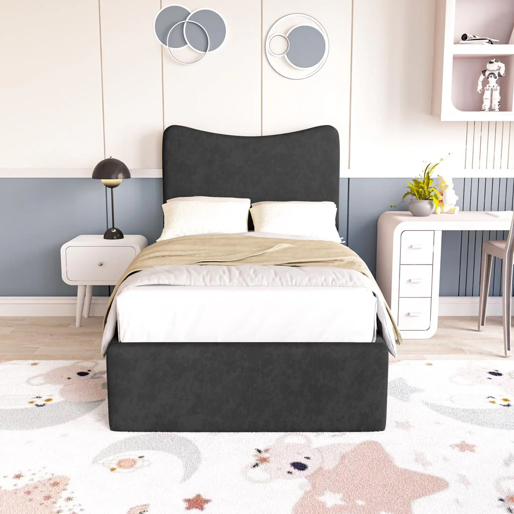 Cairo Kids Upholstered Ottoman Bed - Image 5