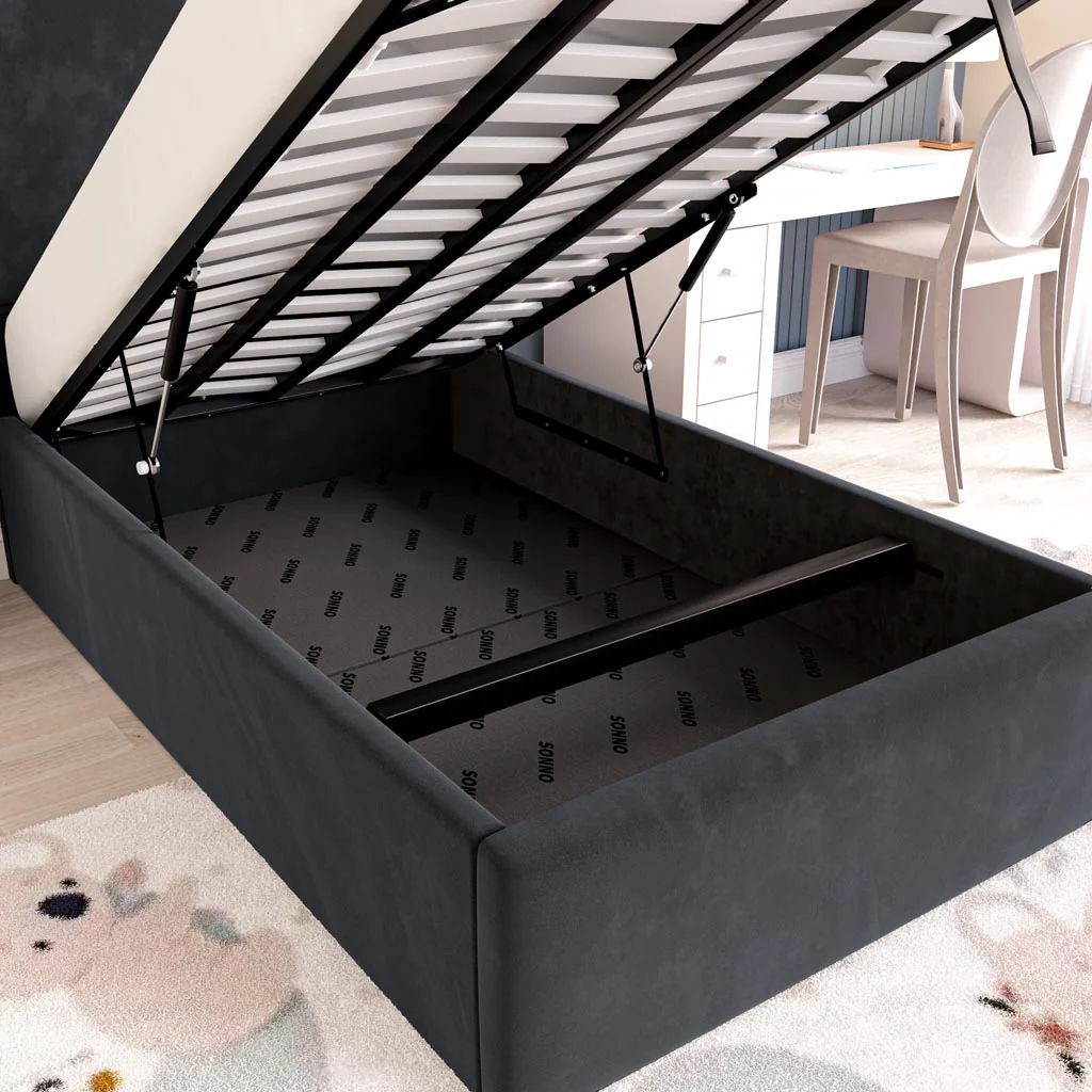 Cairo Kids Upholstered Ottoman Bed - Image 7