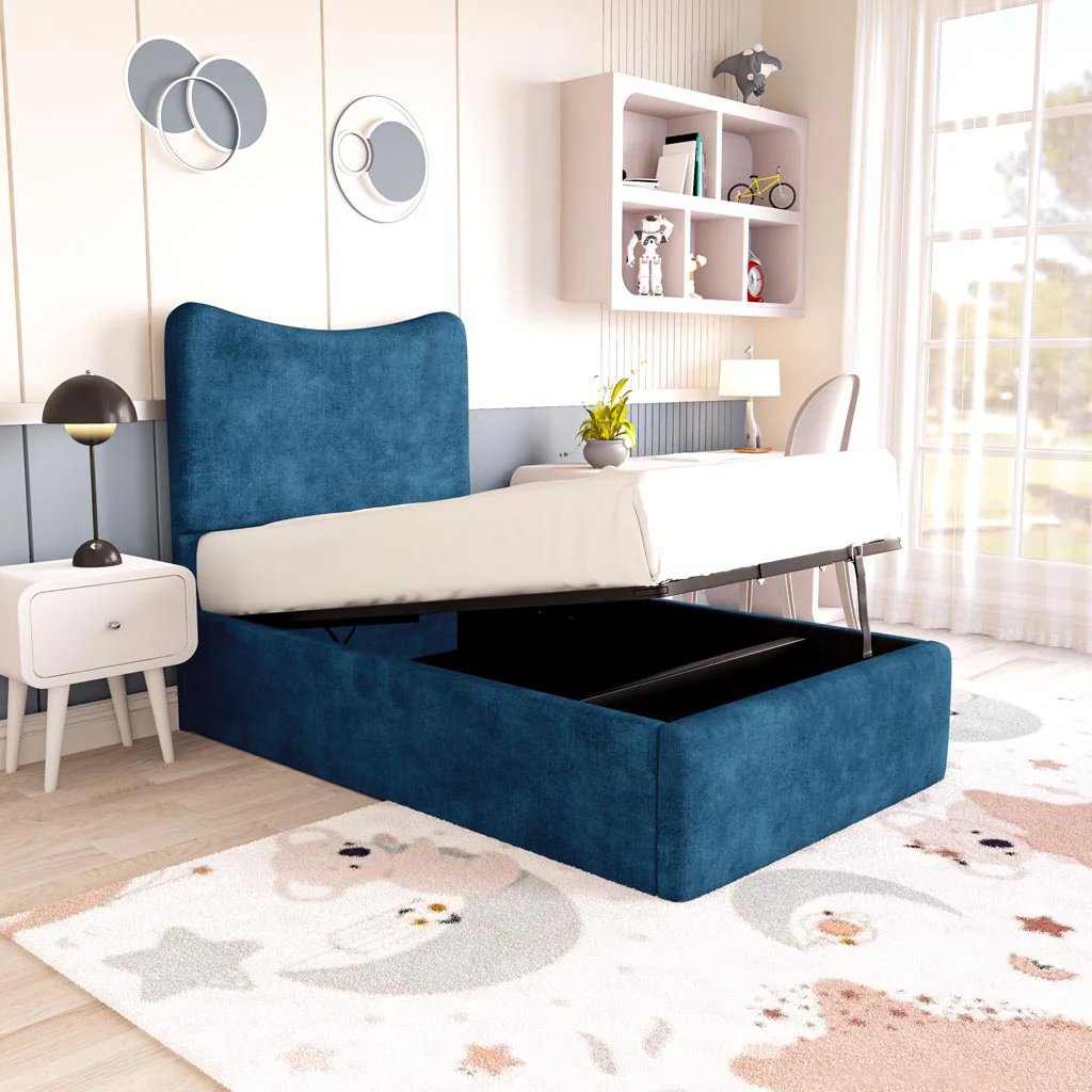 Cairo Kids Upholstered Ottoman Bed