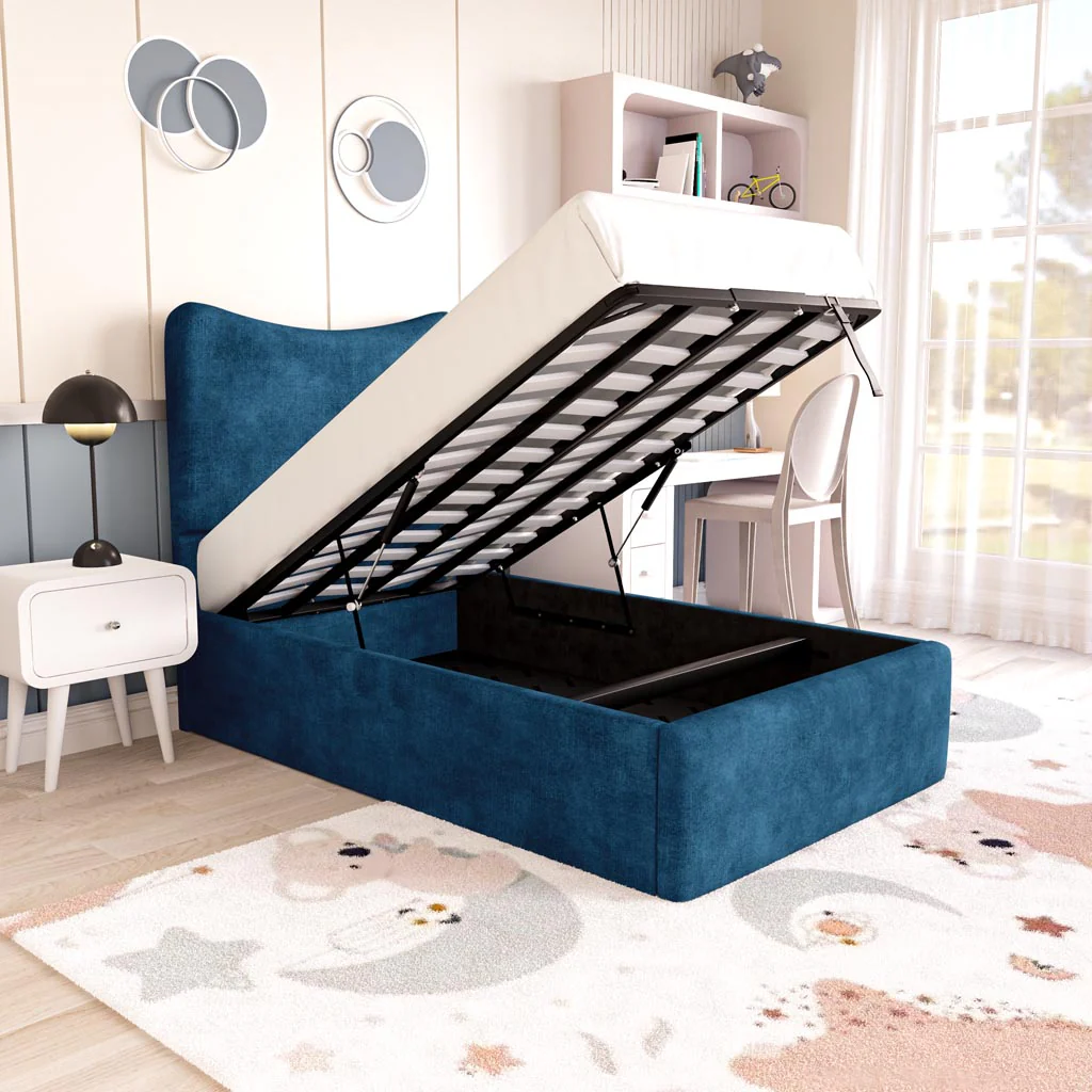 Cairo Kids Upholstered Ottoman Bed - Image 2