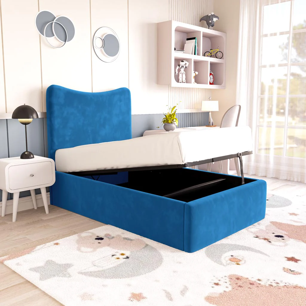 Cairo Kids Upholstered Ottoman Bed