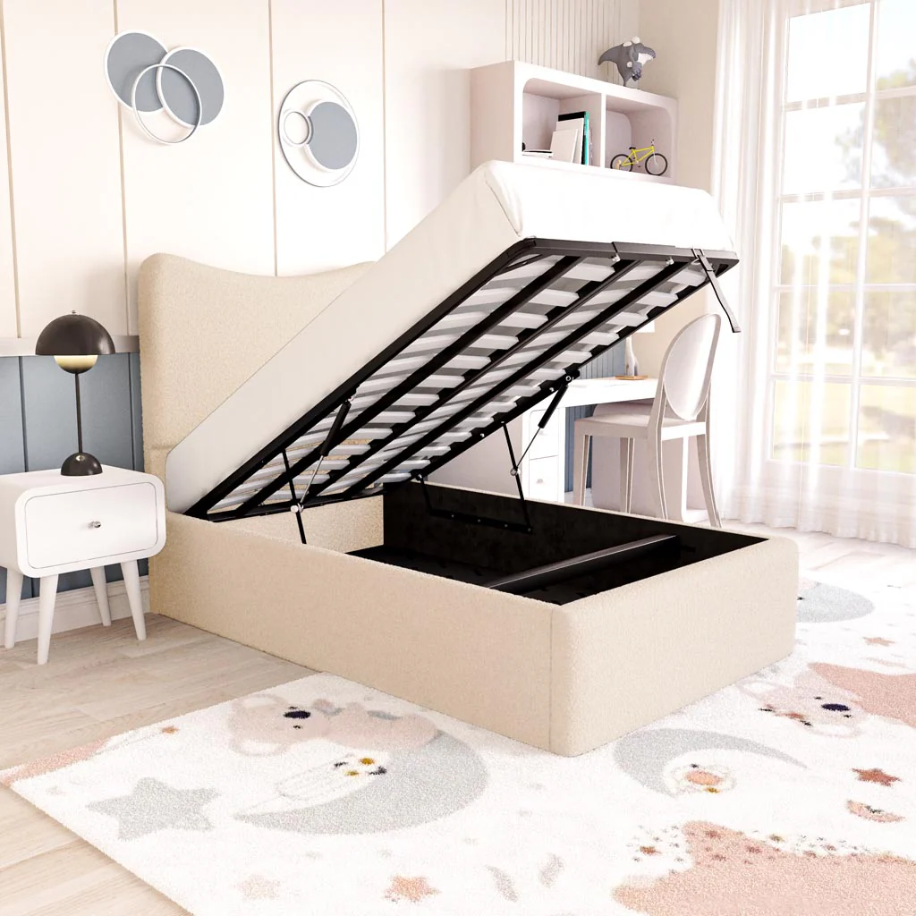 Cairo Kids Upholstered Ottoman Bed - Image 2