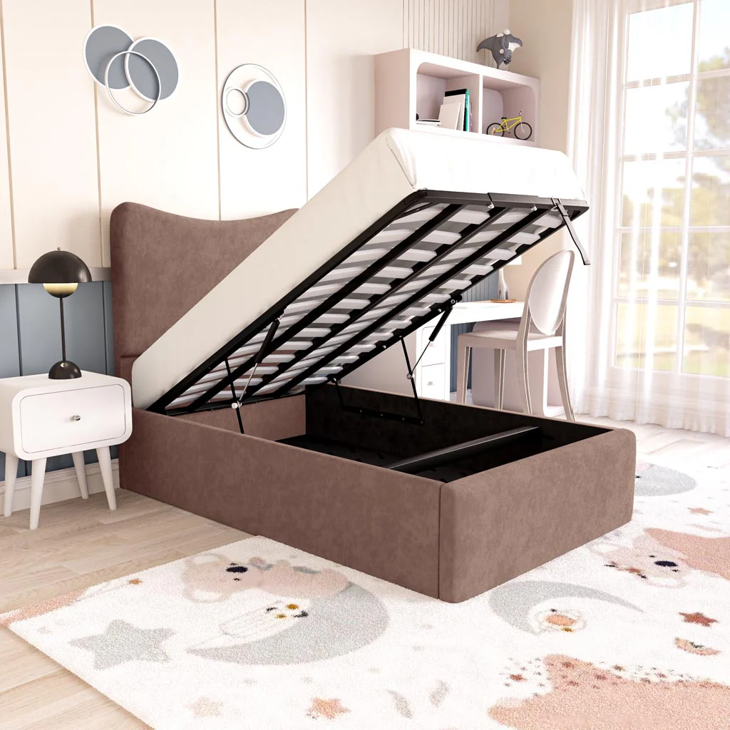 Cairo Kids Upholstered Ottoman Bed - Image 2