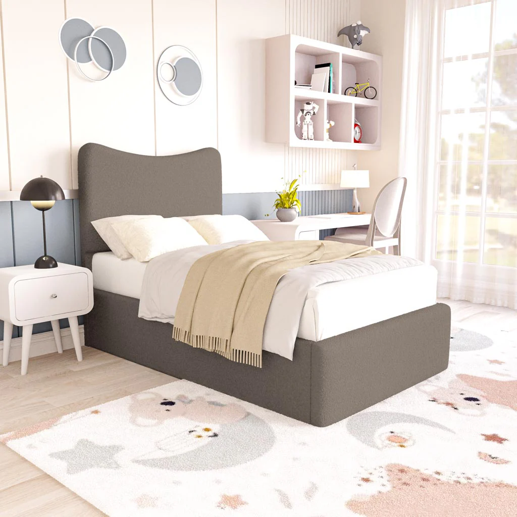 Cairo Kids Upholstered Ottoman Bed - Image 3