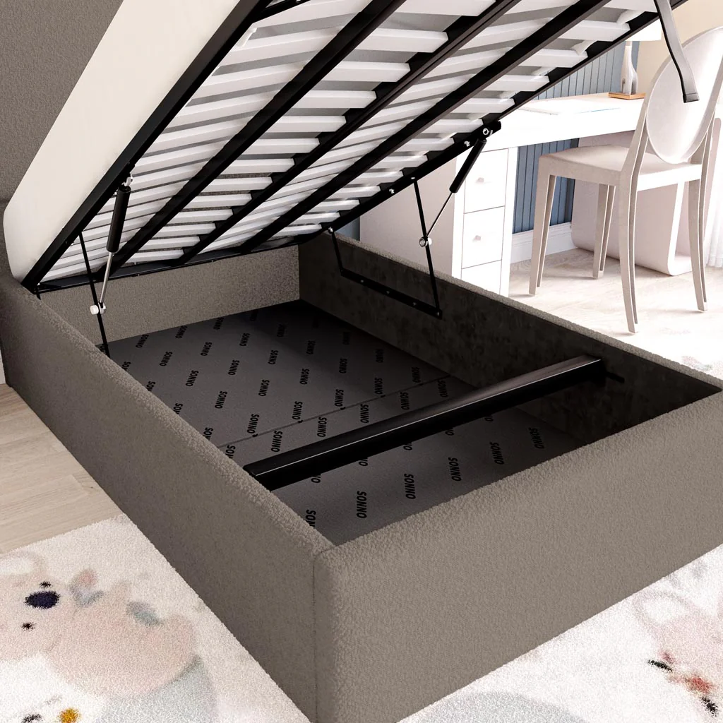 Cairo Kids Upholstered Ottoman Bed - Image 7