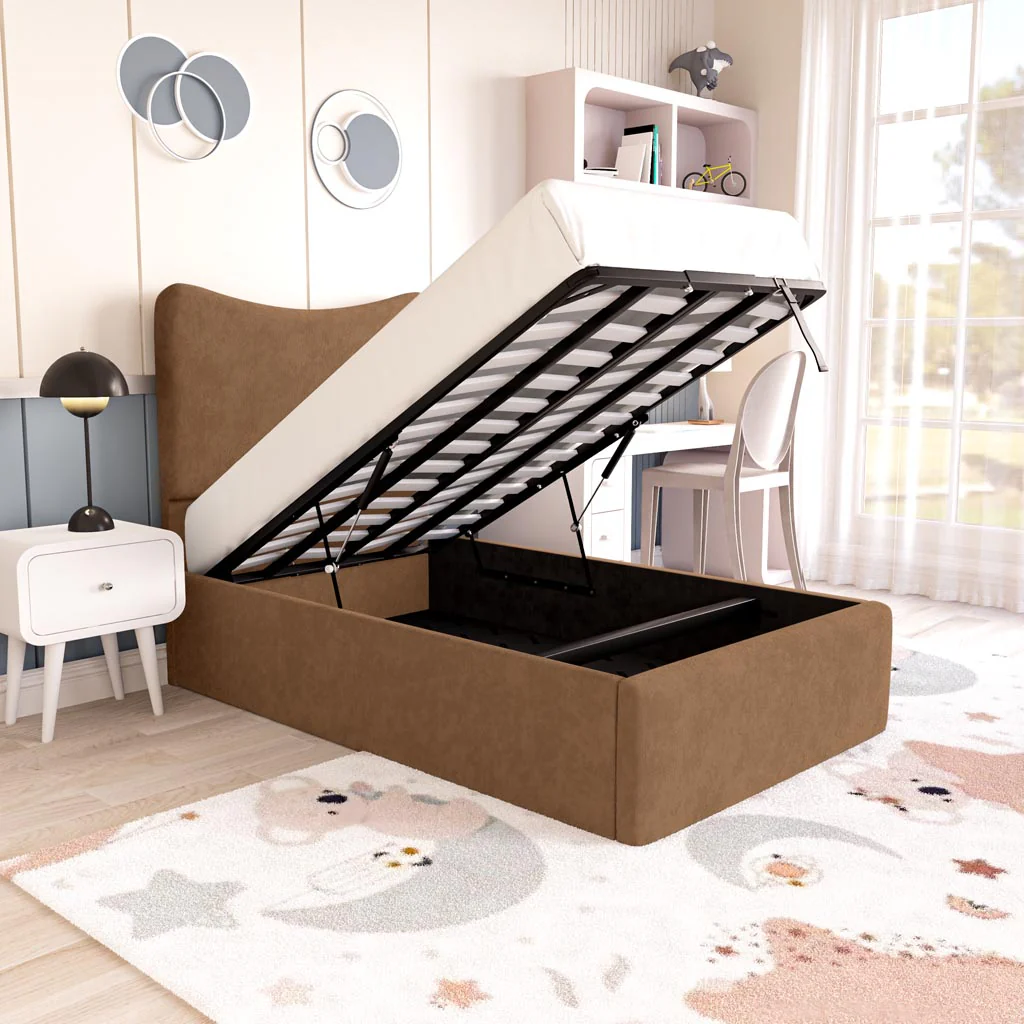 Cairo Kids Upholstered Ottoman Bed - Image 2