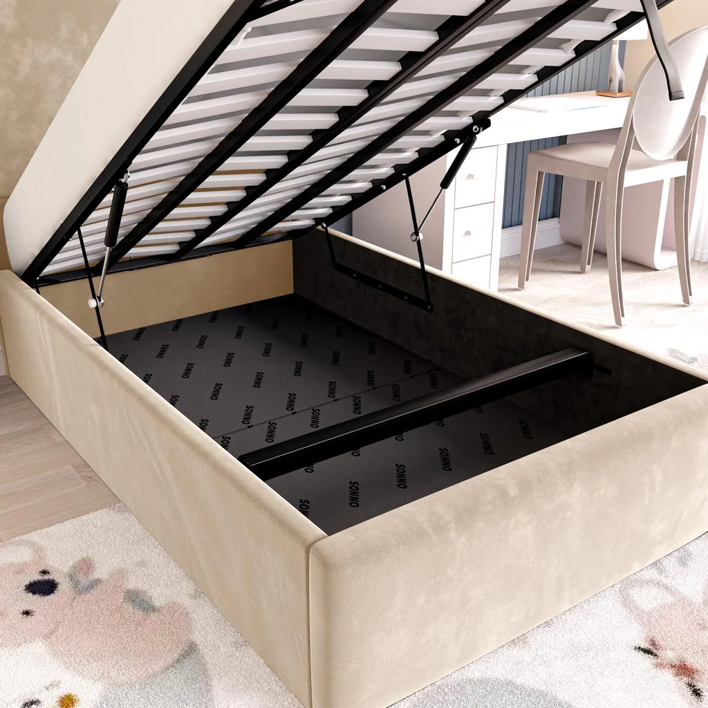 Cairo Kids Upholstered Ottoman Bed - Image 7