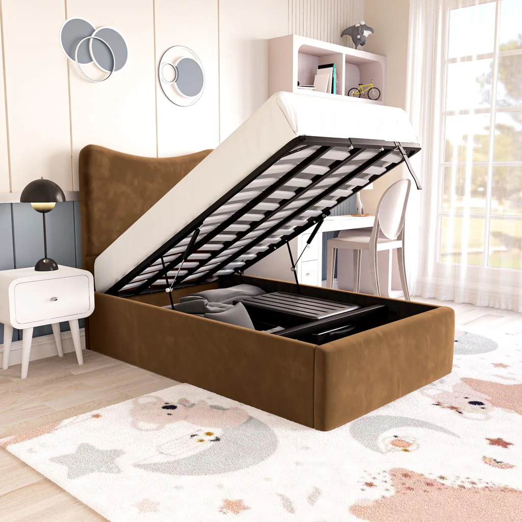 Cairo Kids Upholstered Ottoman Bed - Image 6
