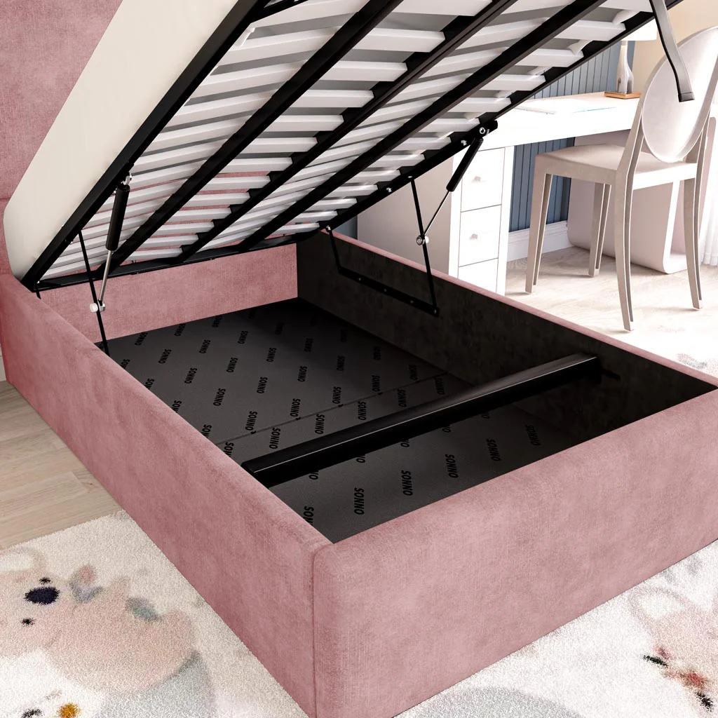 Cairo Kids Upholstered Ottoman Bed - Image 7