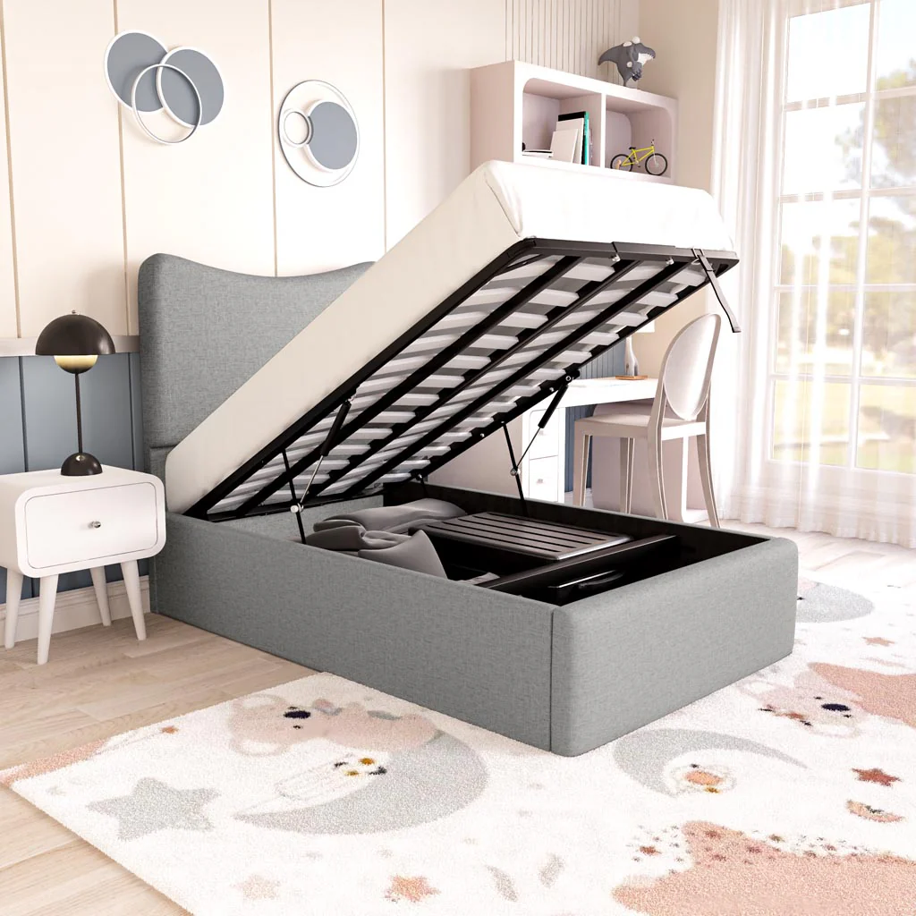 Cairo Kids Upholstered Ottoman Bed - Image 6