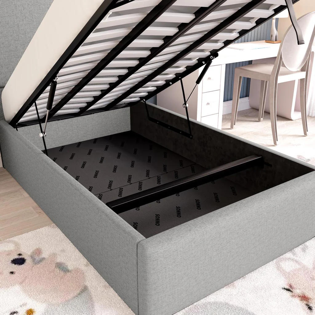 Cairo Kids Upholstered Ottoman Bed - Image 7