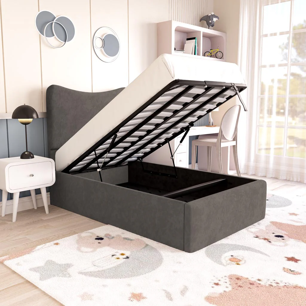 Cairo Kids Upholstered Ottoman Bed - Image 2