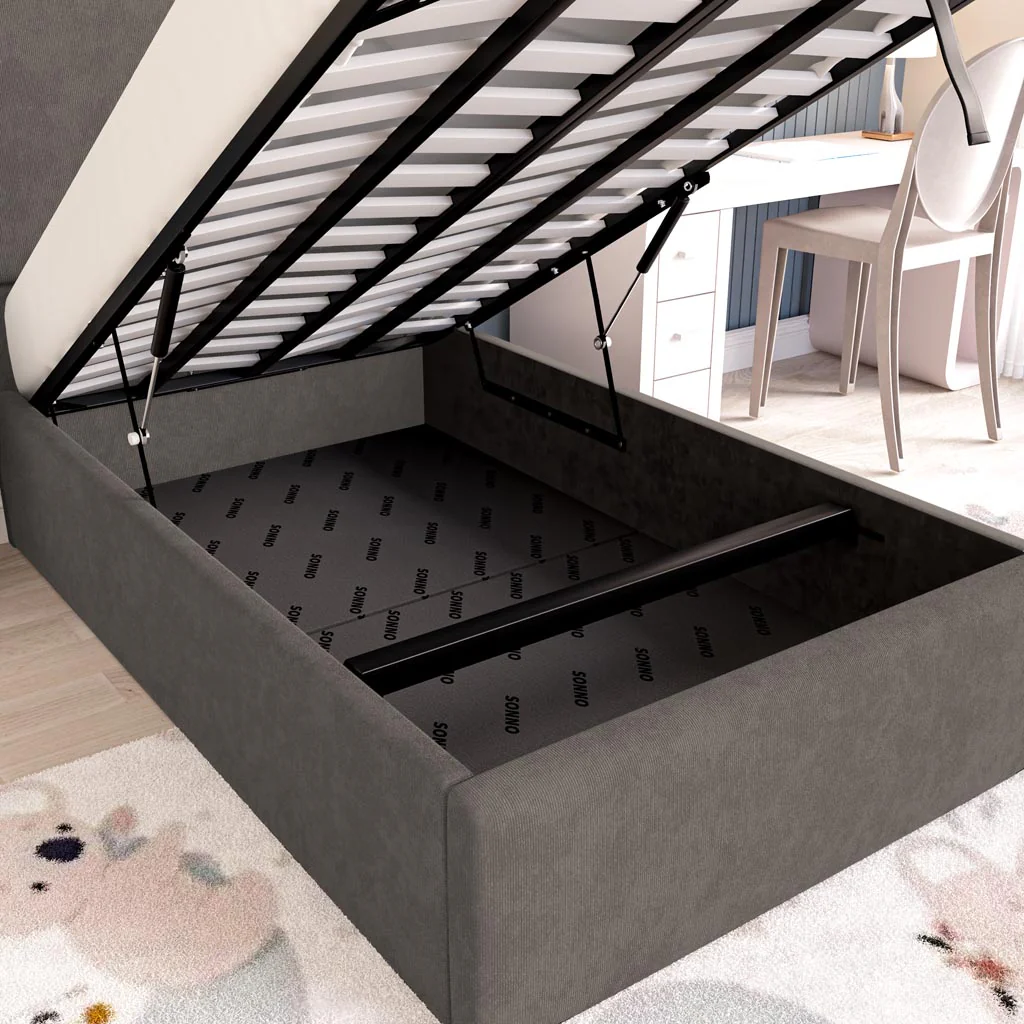 Cairo Kids Upholstered Ottoman Bed - Image 7