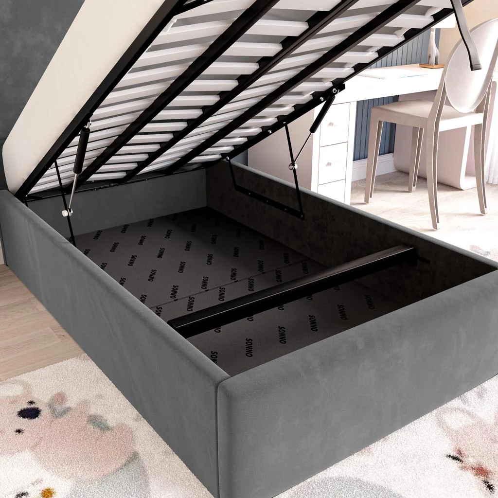 Cairo Kids Upholstered Ottoman Bed - Image 7