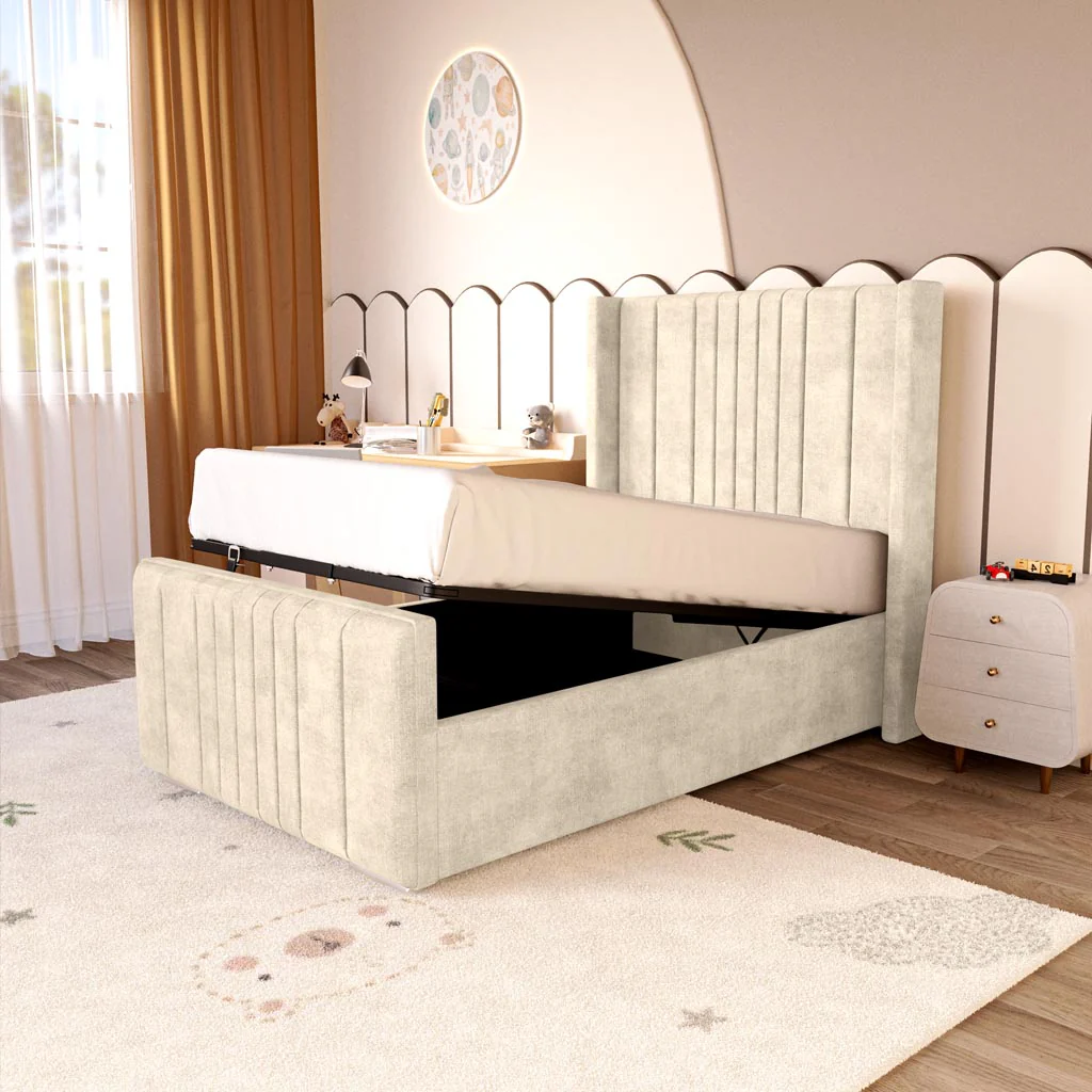Cambridge Kids Upholstered Ottoman Bed