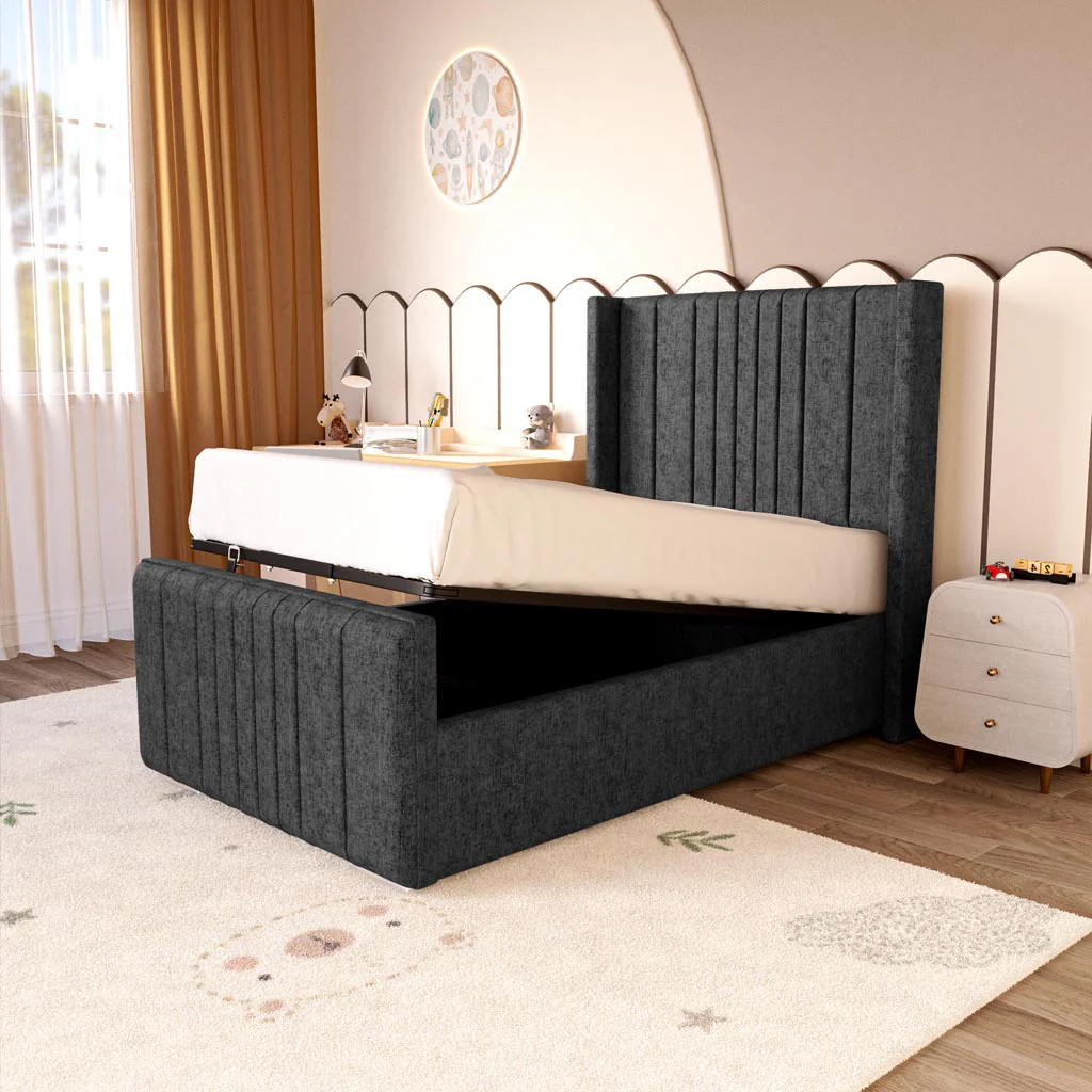 Cambridge Kids Upholstered Ottoman Bed