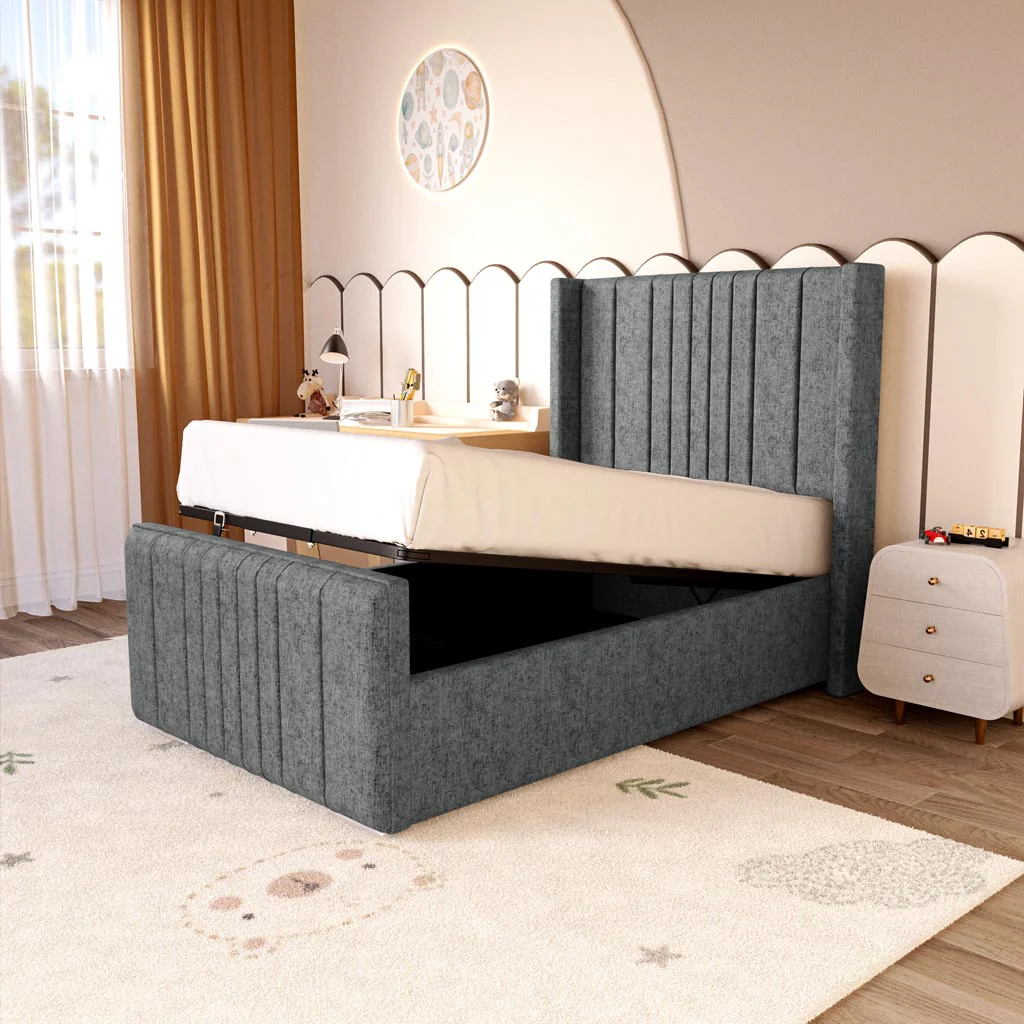 Cambridge Kids Upholstered Ottoman Bed