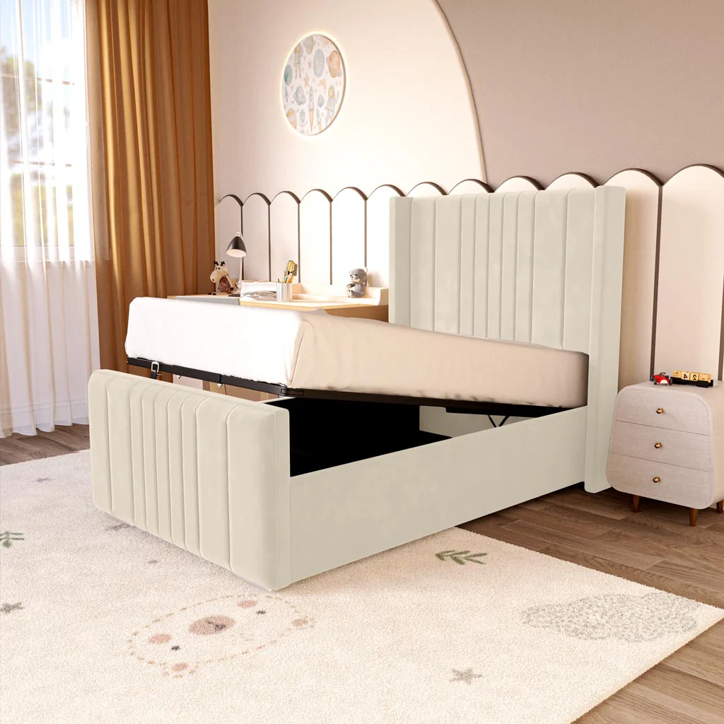 Cambridge Kids Upholstered Ottoman Bed