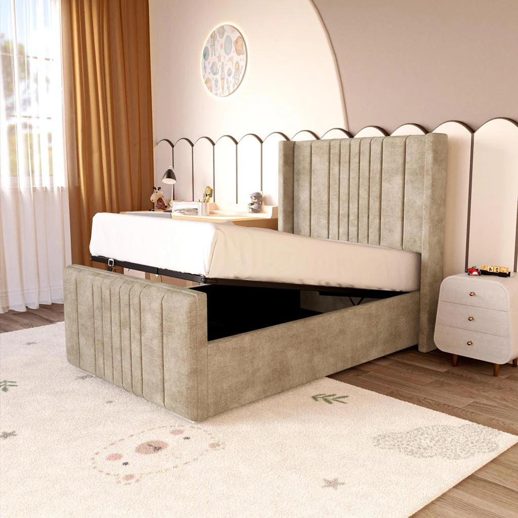 Cambridge Kids Upholstered Ottoman Bed