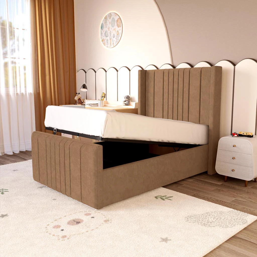 Cambridge Kids Upholstered Ottoman Bed