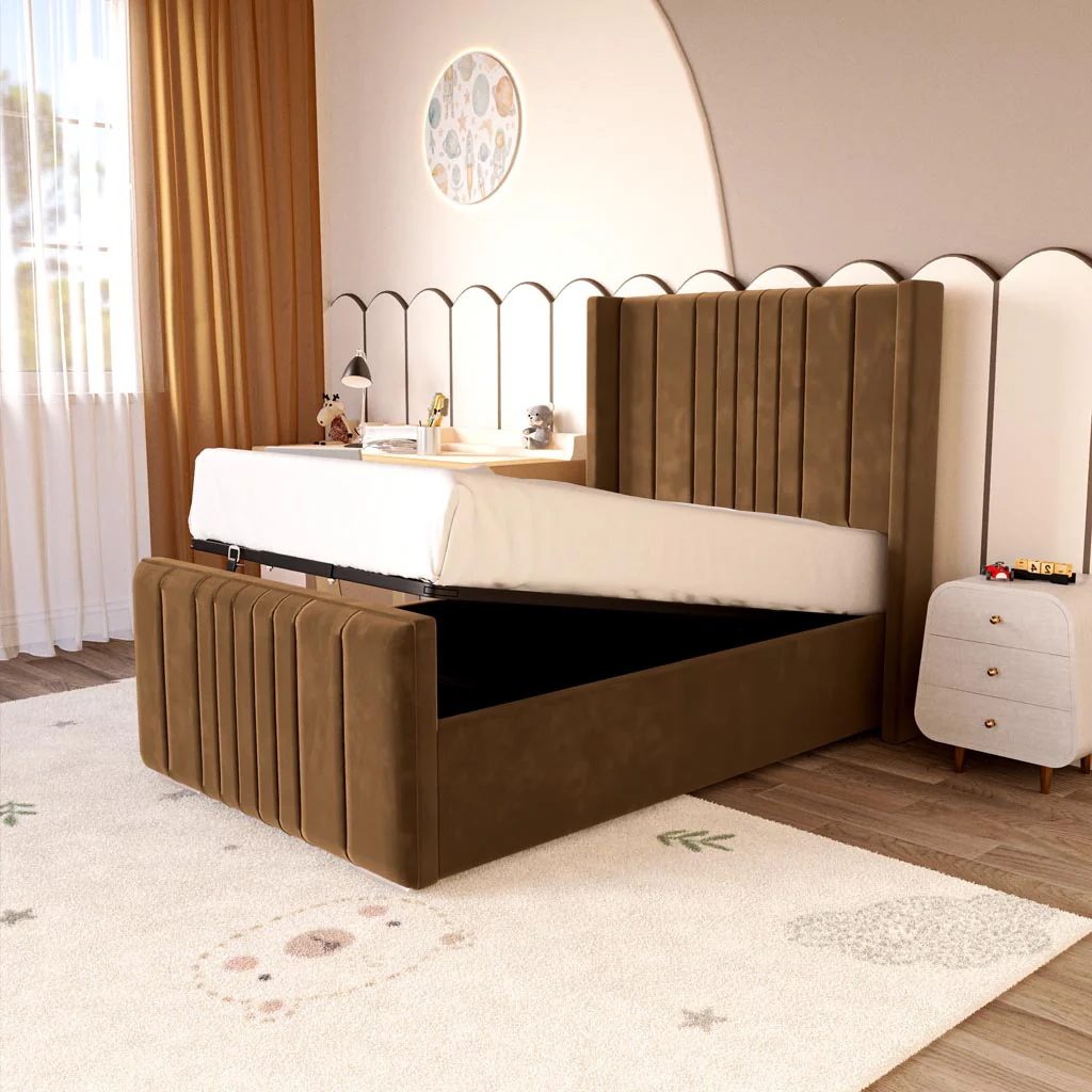 Cambridge Kids Upholstered Ottoman Bed