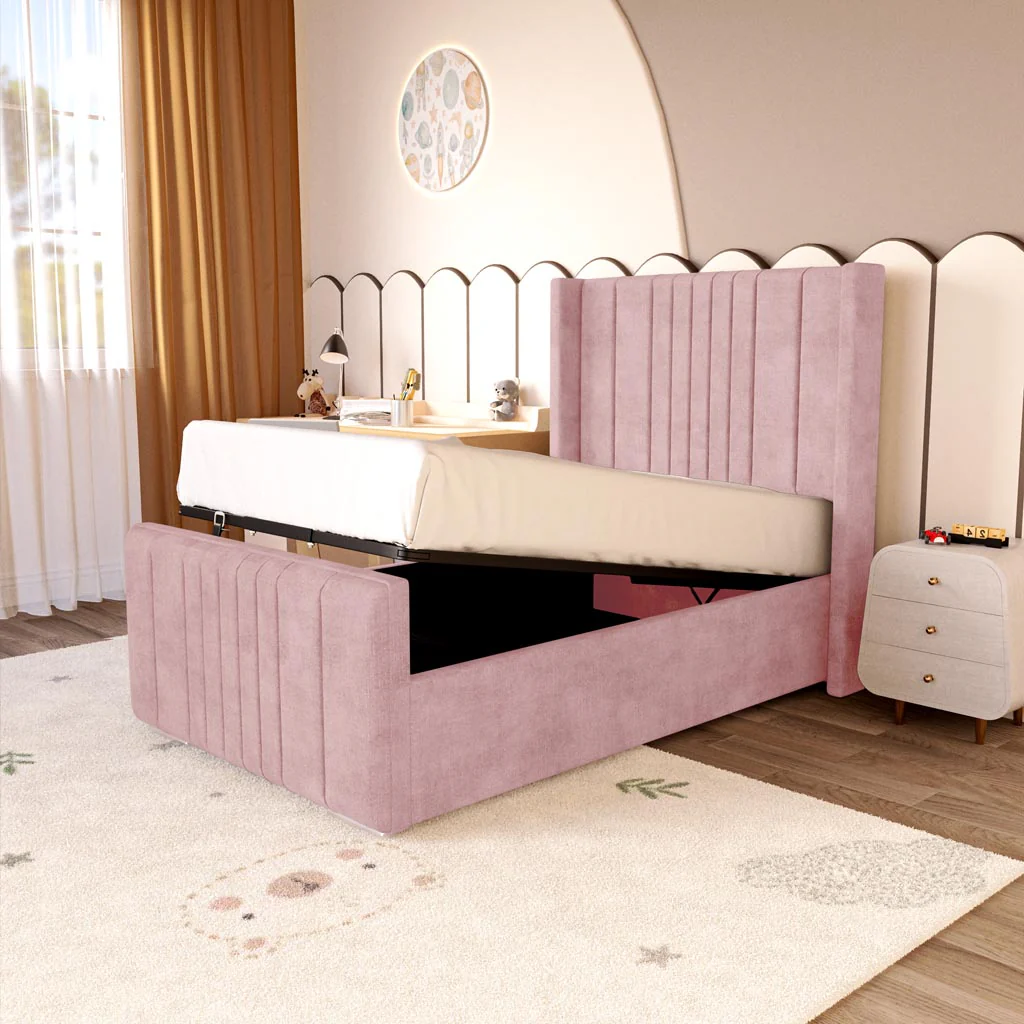 Cambridge Kids Upholstered Ottoman Bed