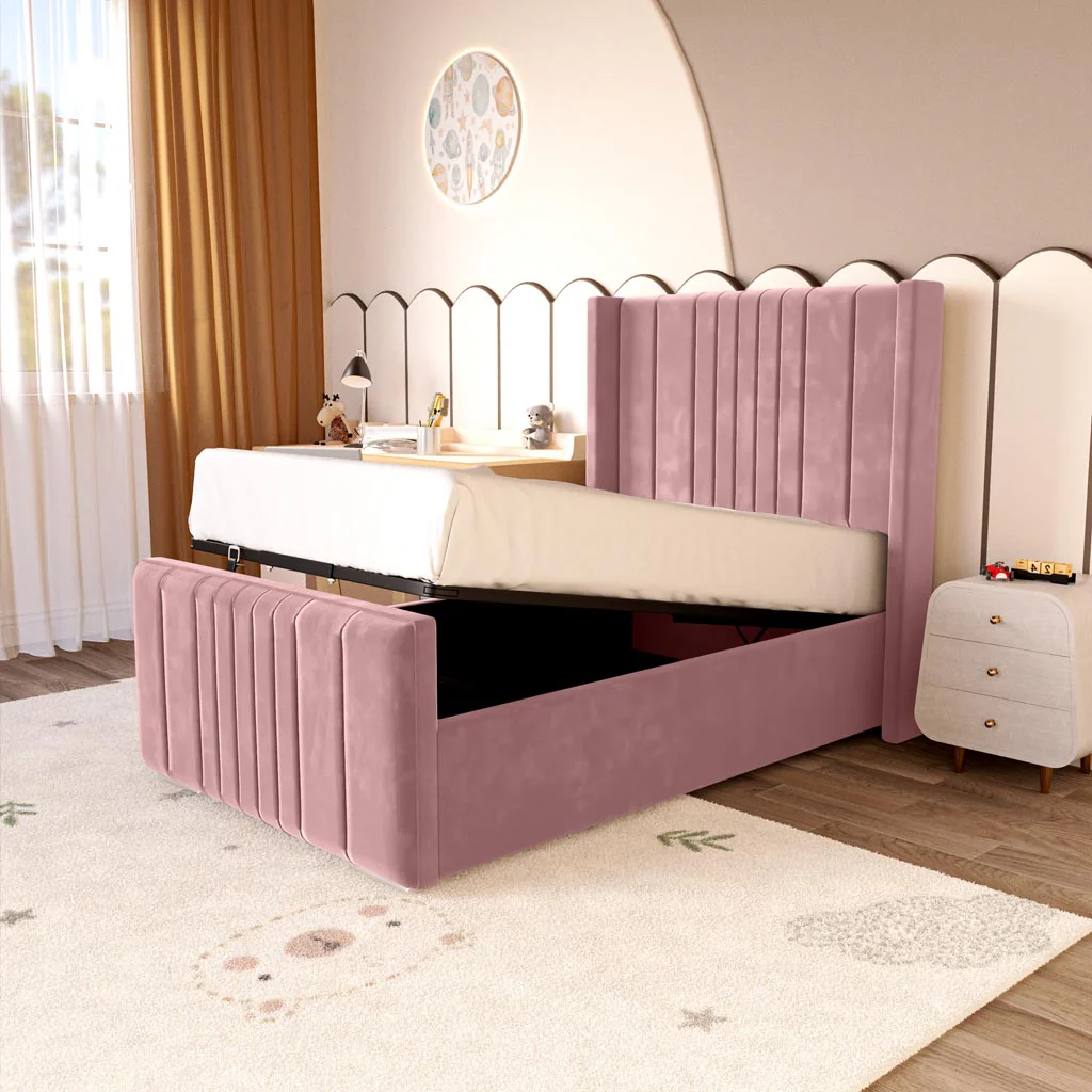 Cambridge Kids Upholstered Ottoman Bed