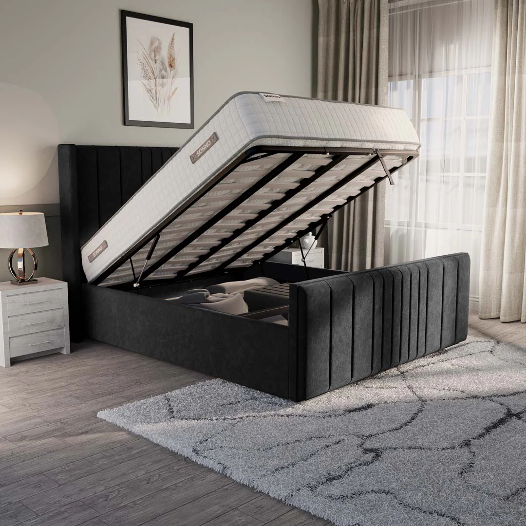 Cambridge Upholstered Ottoman Bed - Image 6