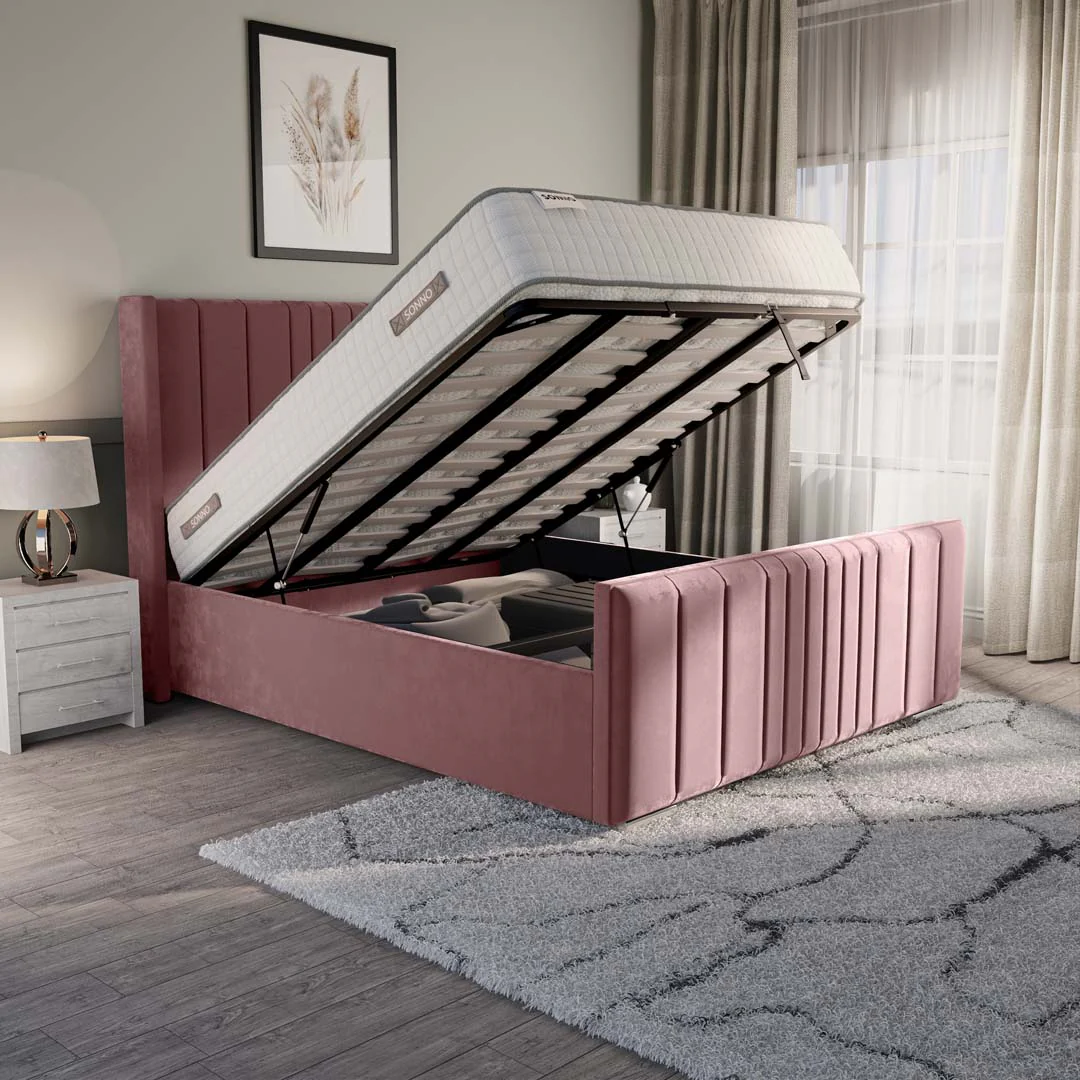 Cambridge Upholstered Ottoman Bed - Image 6