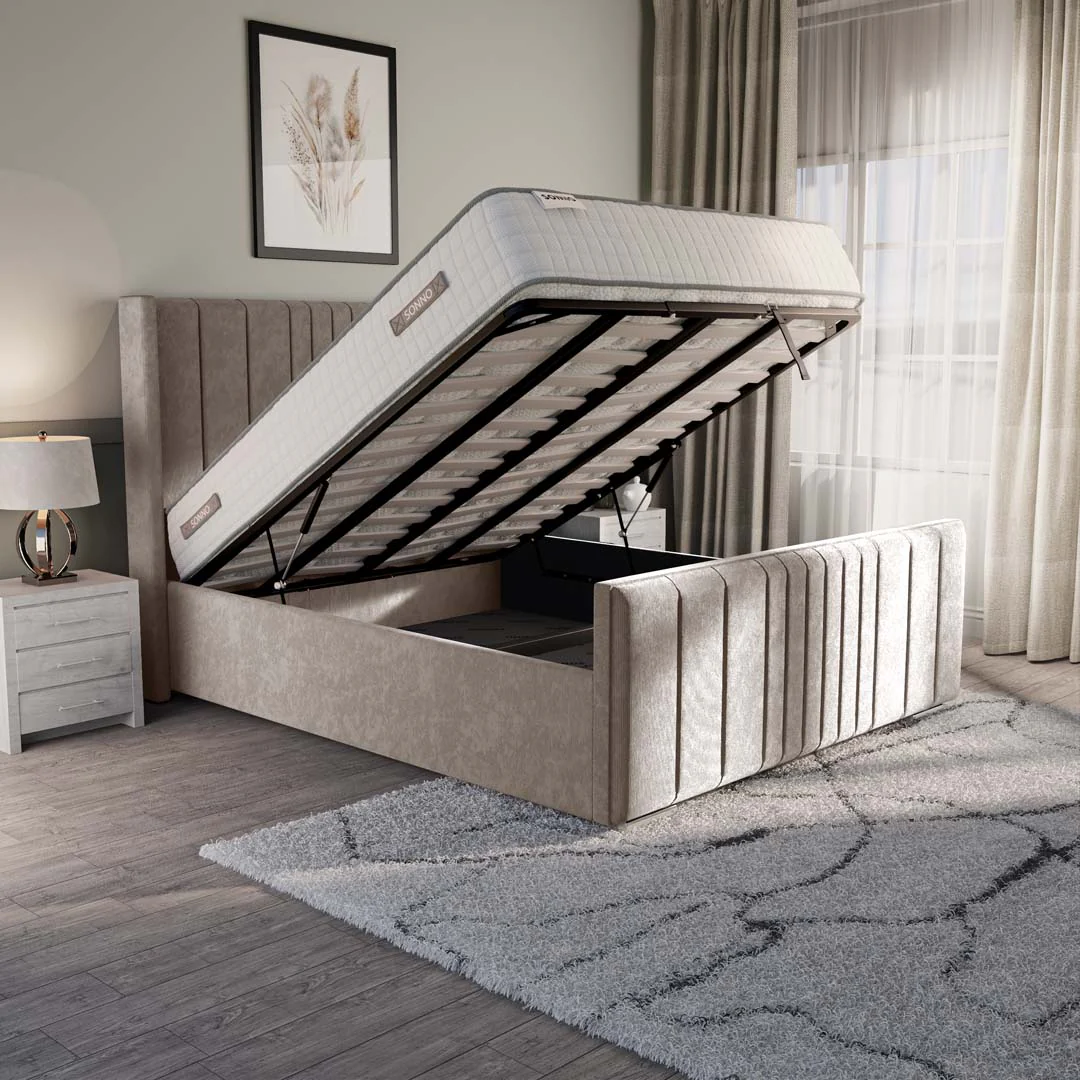 Cambridge Upholstered Ottoman Bed - Image 2