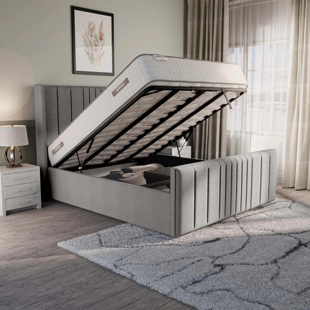 Cambridge Upholstered Ottoman Bed - Image 6
