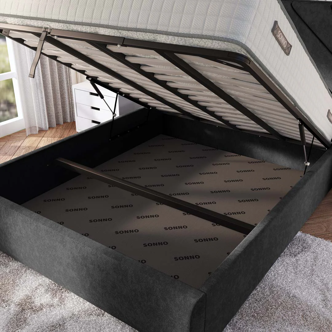 Chicago Upholstered Ottoman Bed - Image 7