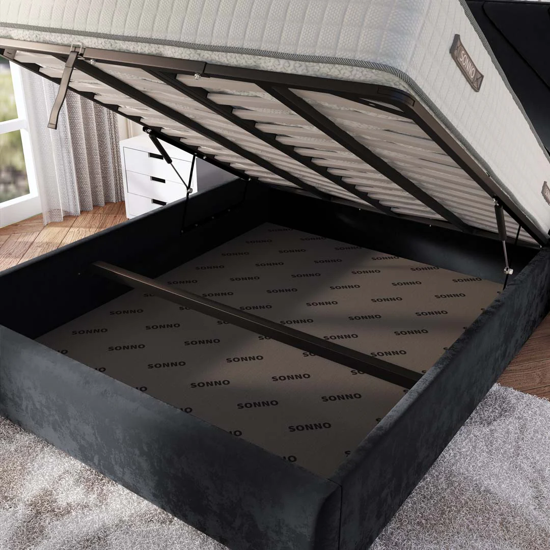 Chicago Upholstered Ottoman Bed - Image 7