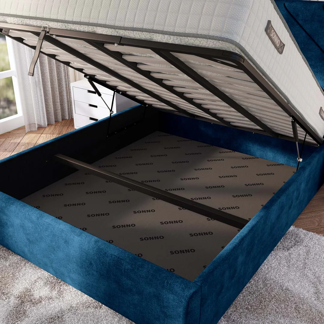 Chicago Upholstered Ottoman Bed - Image 7