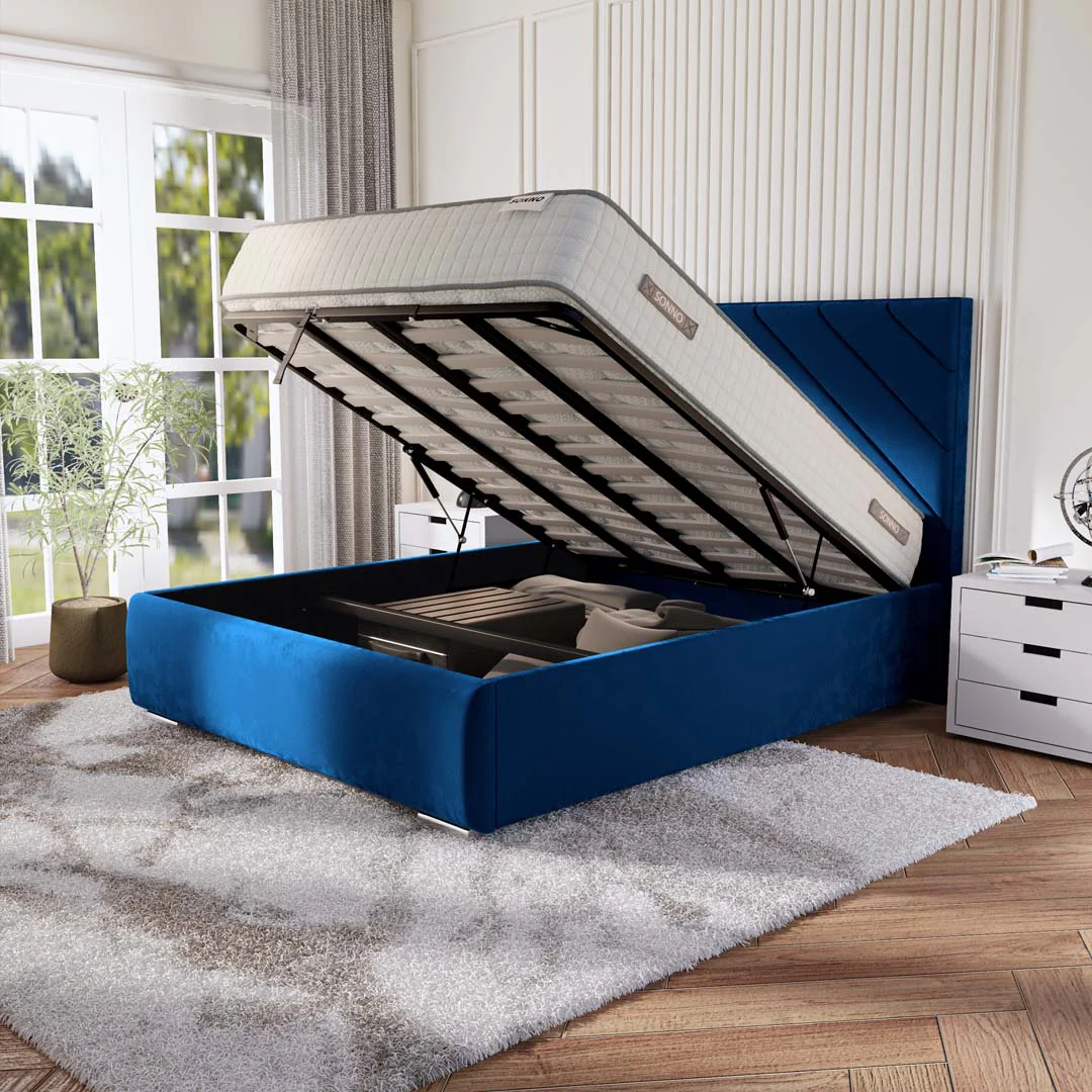 Chicago Upholstered Ottoman Bed - Image 6