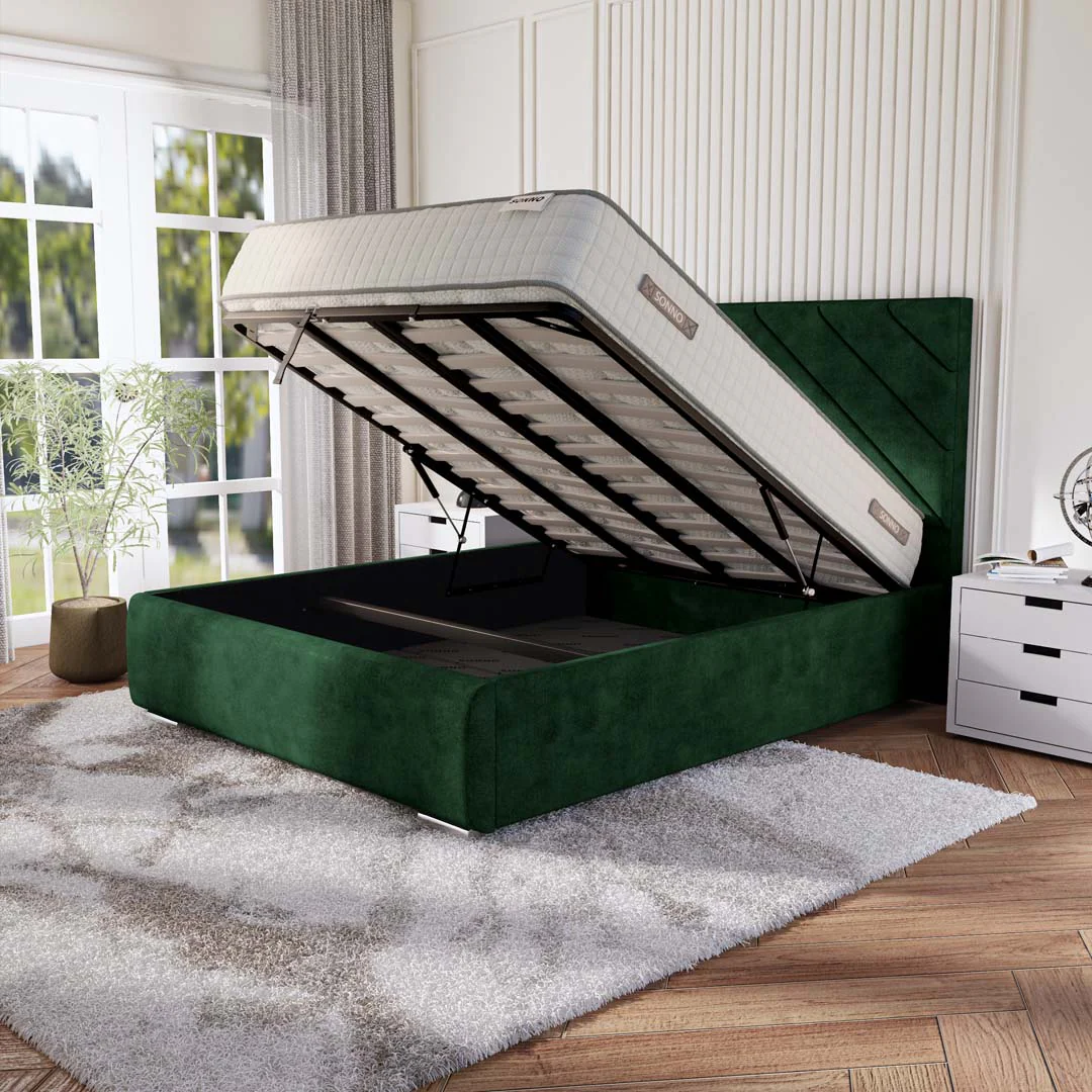 Chicago Upholstered Ottoman Bed - Image 2