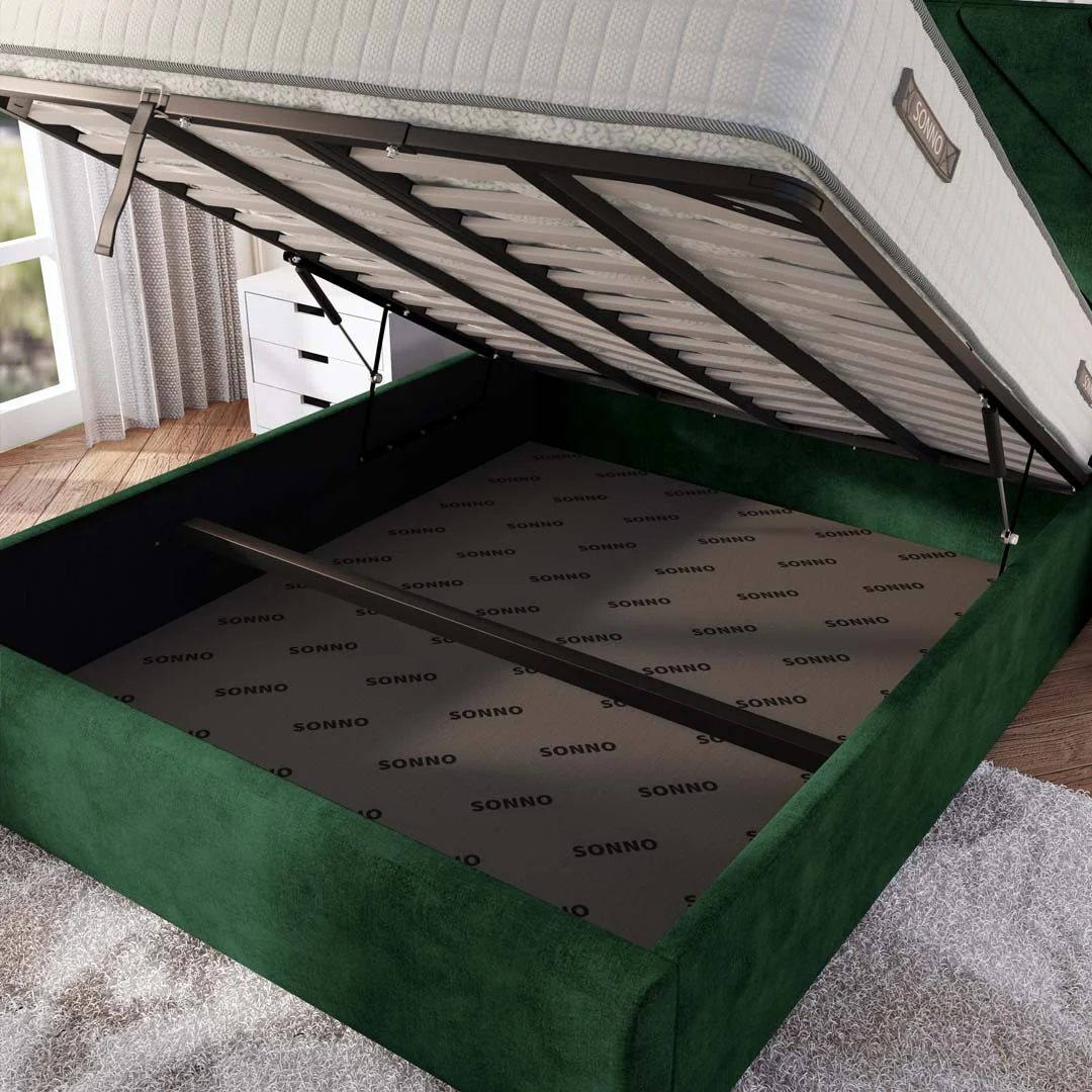 Chicago Upholstered Ottoman Bed - Image 7