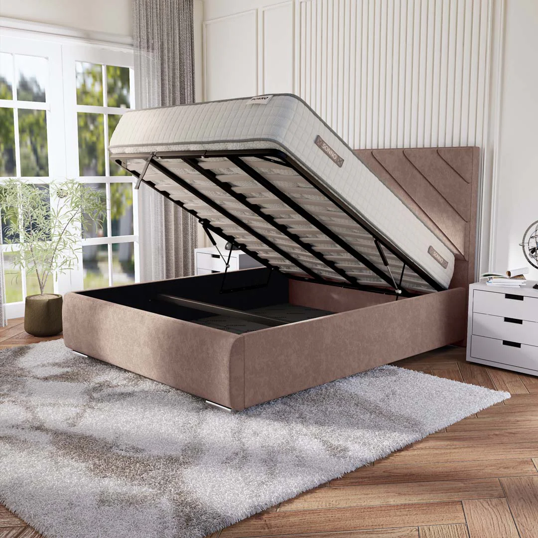 Chicago Upholstered Ottoman Bed - Image 2