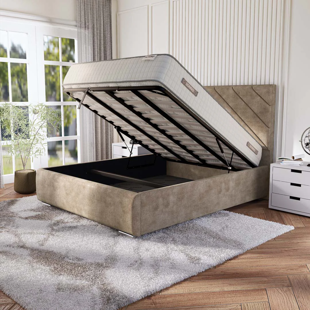 Chicago Upholstered Ottoman Bed - Image 2