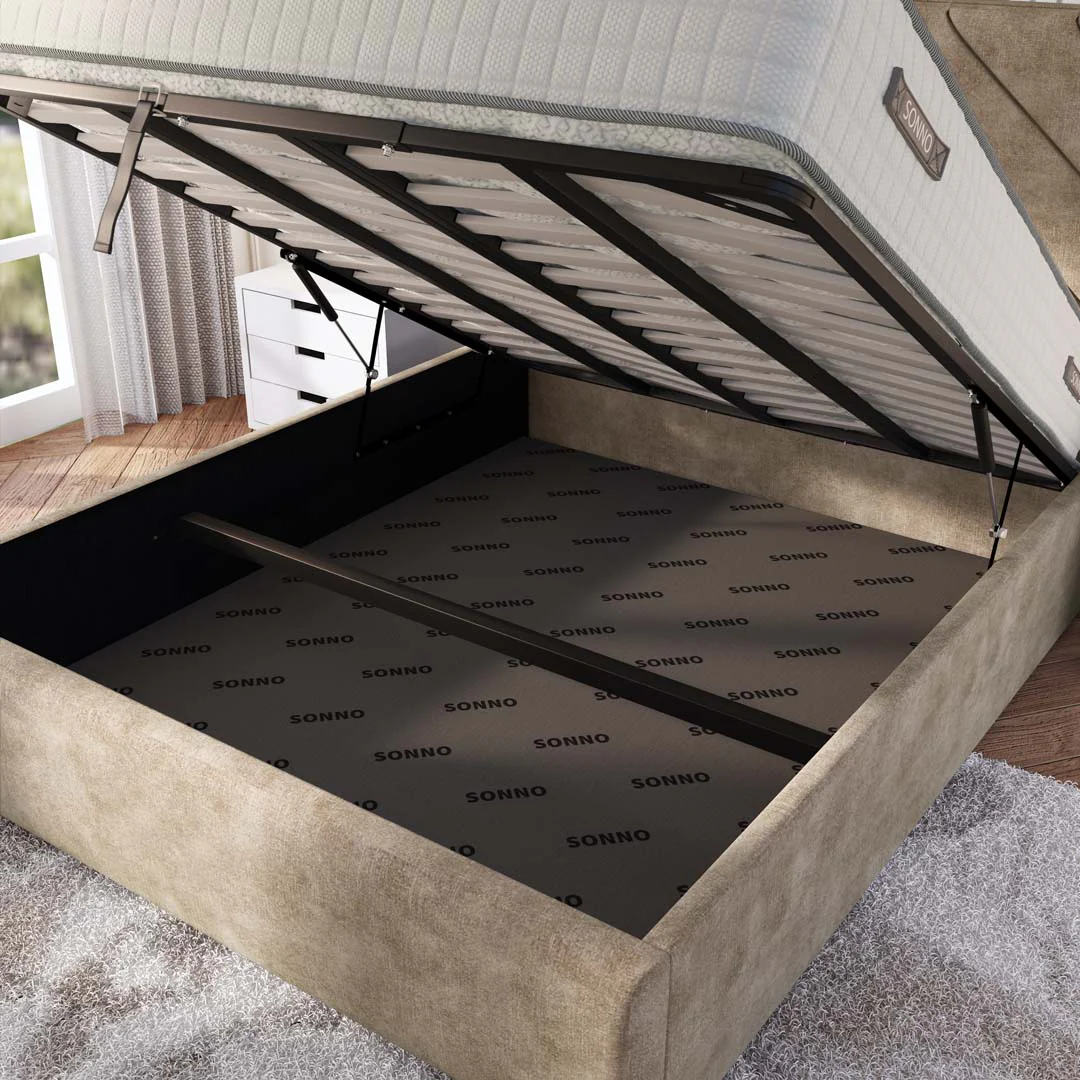 Chicago Upholstered Ottoman Bed - Image 7