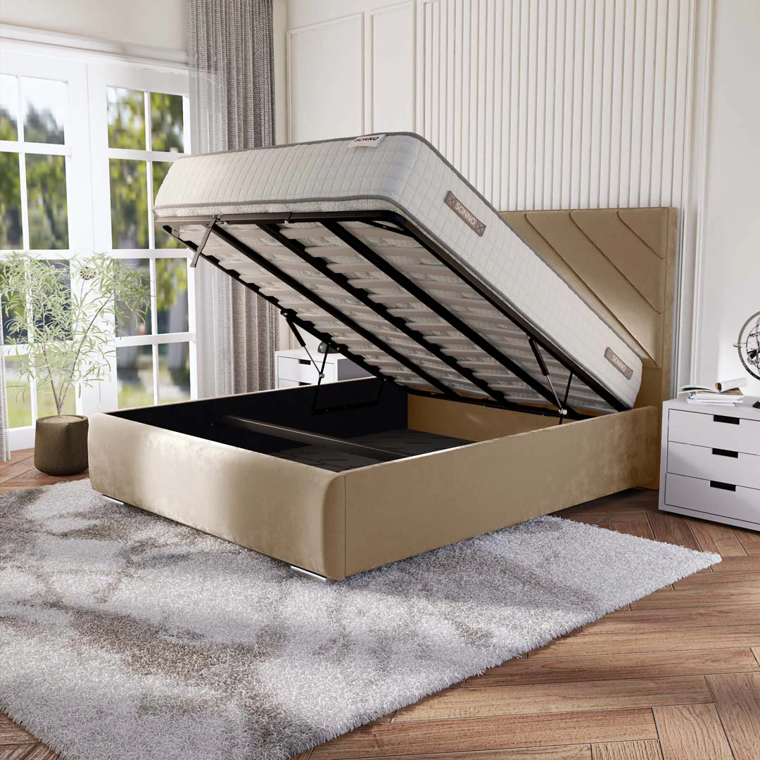 Chicago Upholstered Ottoman Bed - Image 2