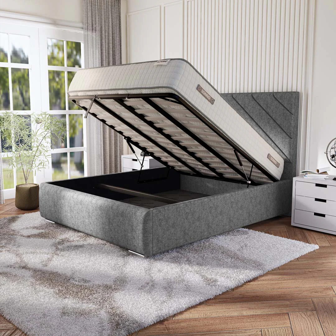 Chicago Upholstered Ottoman Bed - Image 2