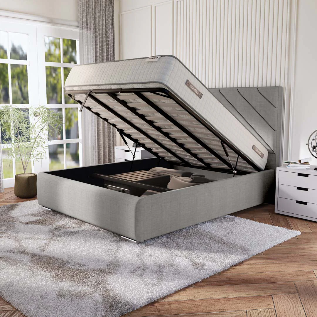 Chicago Upholstered Ottoman Bed - Image 6