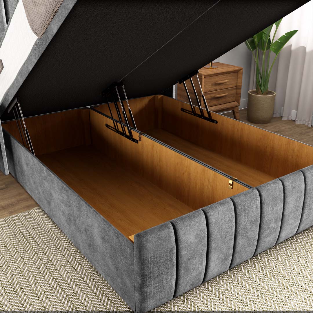 Cidra Wingback Ottoman Divan Bed - Image 7