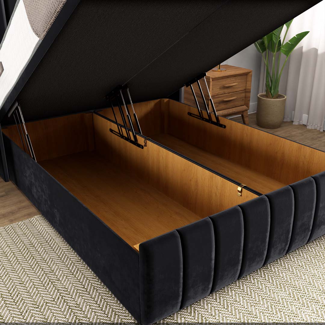Cidra Wingback Ottoman Divan Bed - Image 7