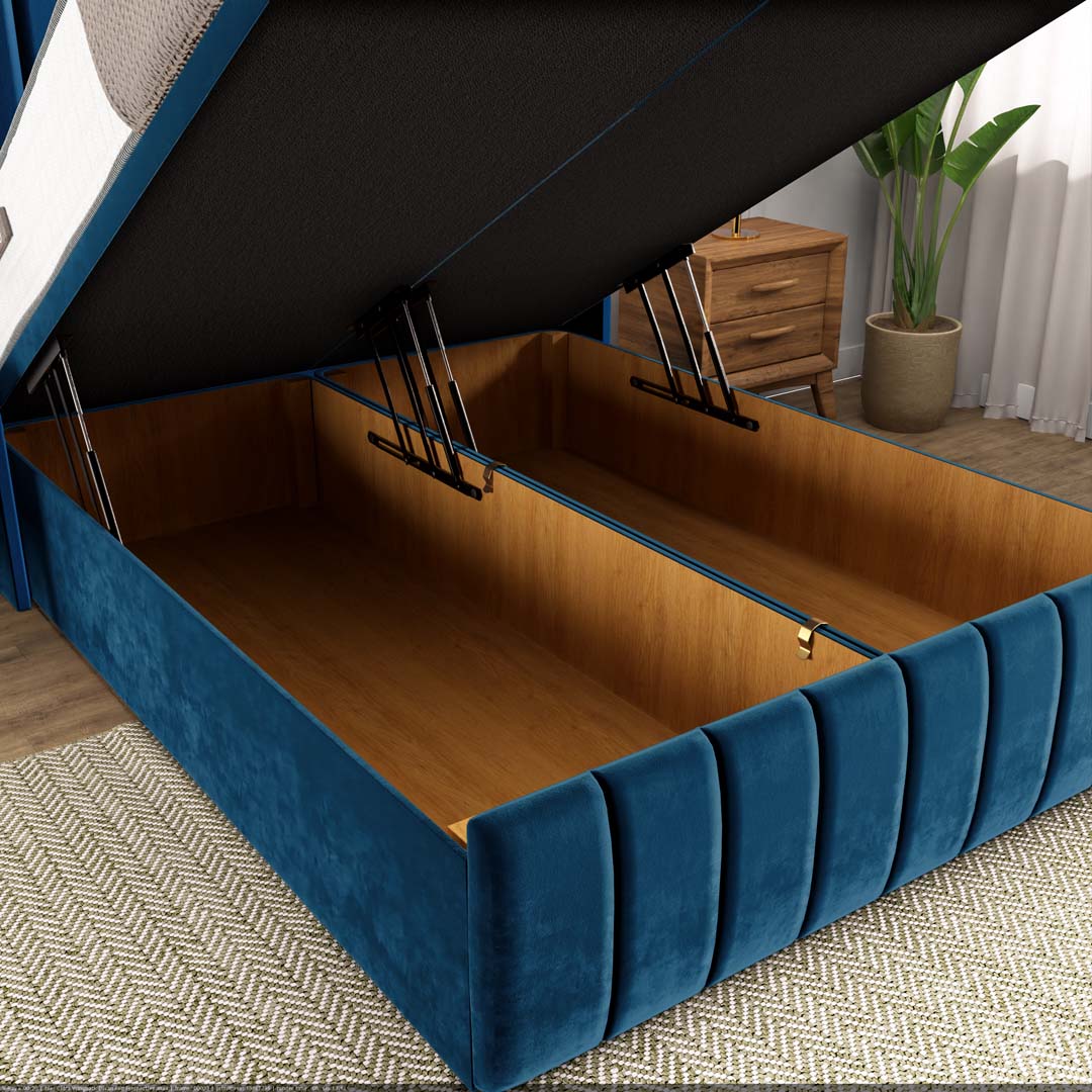 Cidra Wingback Ottoman Divan Bed - Image 7